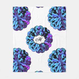 COBERTOR DE VELO CÍRCULO ABSTRATO WYCINANKI G