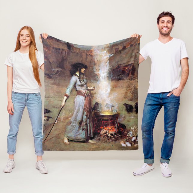 Cobertor De Velo Círculo Mágico, John William Waterhouse (In Situ)