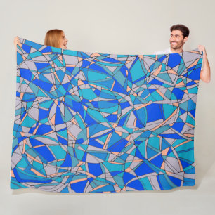 Cobertor De Velo Círculos abstrato