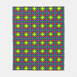 Cobertor De Velo Círculos Primários - FOLHETO DE 5 FOLHAS M