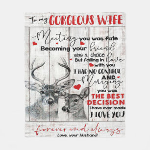 Cobertor De Velo Citação De Amor Para O Aniversário Da Mulher, C
