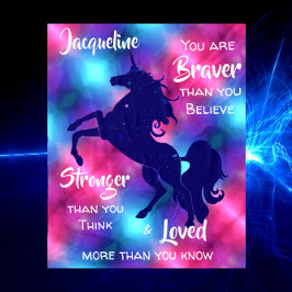 Cobertor De Velo Citação de Garota Adolescente Inspiradora de Unicó