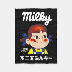 Cobertor De Velo Citação Engraçada Bebê Menina Fofa Retro Milky Mem