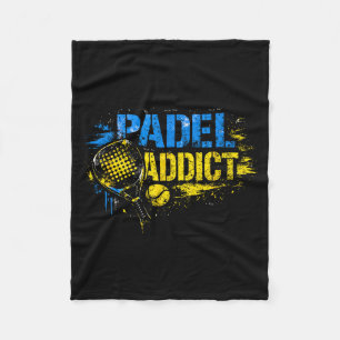 Cobertor De Velo Citação engraçada de viciado em padel 