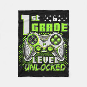 Cobertor De Velo Ck De Volta à Escola Meninos Gamer 1ª Série Primei