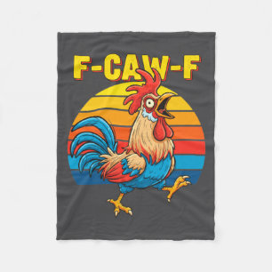 Cobertor De Velo Cl F Galinha F Cro F Galo Pun Retro Engraçado