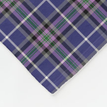 Clã azul-roxa Alexander Tartan