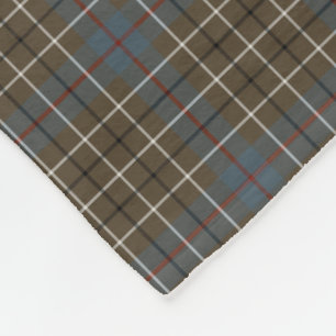 Cobertor De Velo Clã Brown de Duncan e Tartan da reprodução das