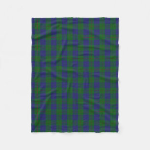 Cobertor De Velo Clã escocês Barclay que caça o Tartan clássico