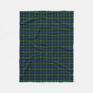 Cobertor De Velo Clã escocês Campbell of Loudoun Tartan Xadrez
