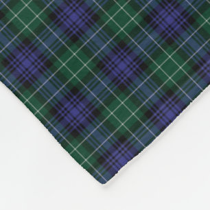 Cobertor De Velo Clan Abercrombie Scottish Tartan Xadrez Patterno