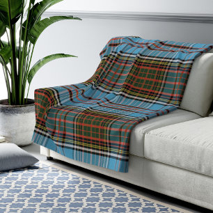 Cobertor De Velo Clan Anderson Xadrez Tartan Check