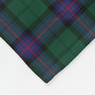 Cobertor De Velo Clan Armstrong Scottish Tartan Xadrez Patterno