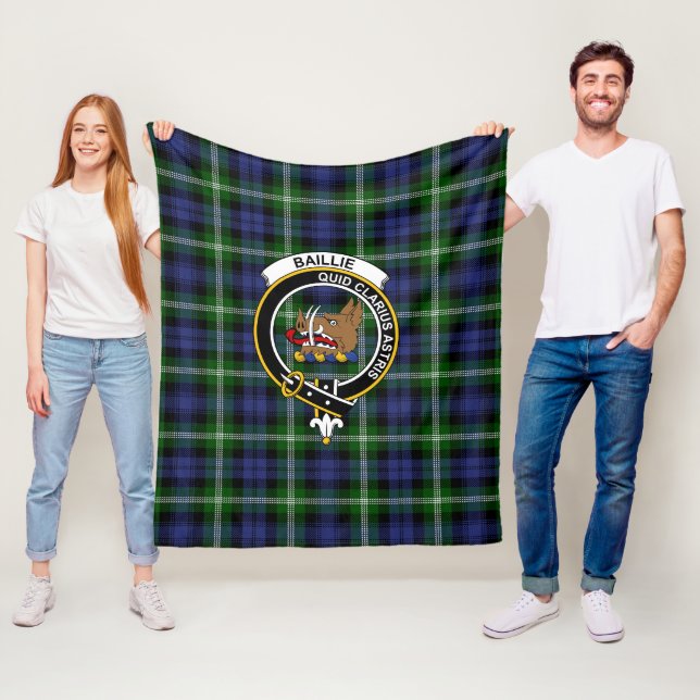 Cobertor De Velo Clan Baillie Tartan Xadrez (In Situ)