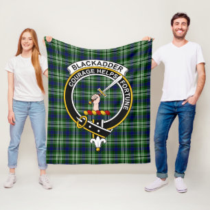 Cobertor De Velo Clan Blackadder Tartan Xadrez