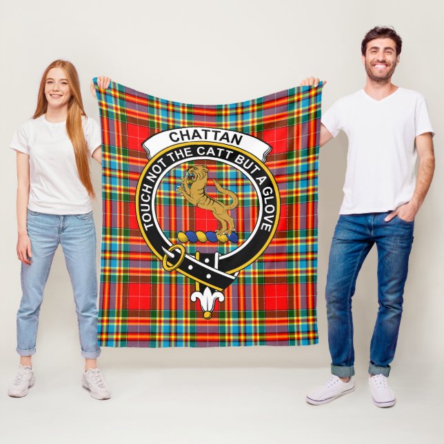 Cobertor De Velo Clan Chattan Modern Tartan Xadrez (In Situ)