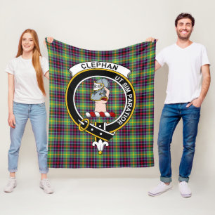 Cobertor De Velo Clan Clephane Tartan Xadrez