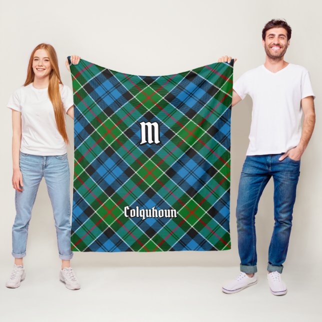 Cobertor De Velo Clan Colquhoun Tartan (In Situ)
