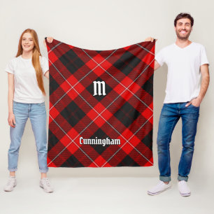 Cobertor De Velo Clan Cunningham Tartan