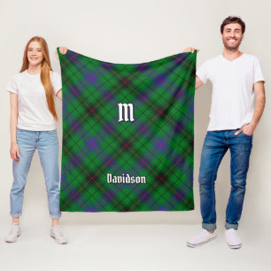 Cobertor De Velo Clan Davidson Tartan