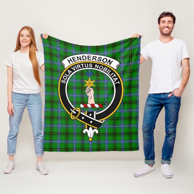 Cobertor De Velo Clan Henderson Tartan Xadrez (In Situ)