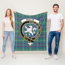 Cobertor De Velo Clan Inglis Ancient Tartan Xadrez