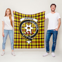 Clan Jardine Yellow Tartan Xadrez