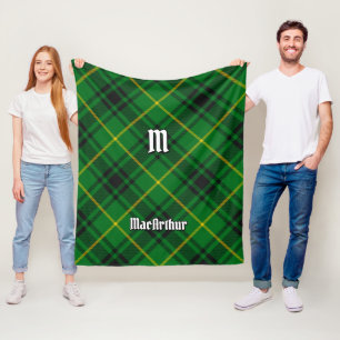 Cobertor De Velo Clan MacArthur Tartan