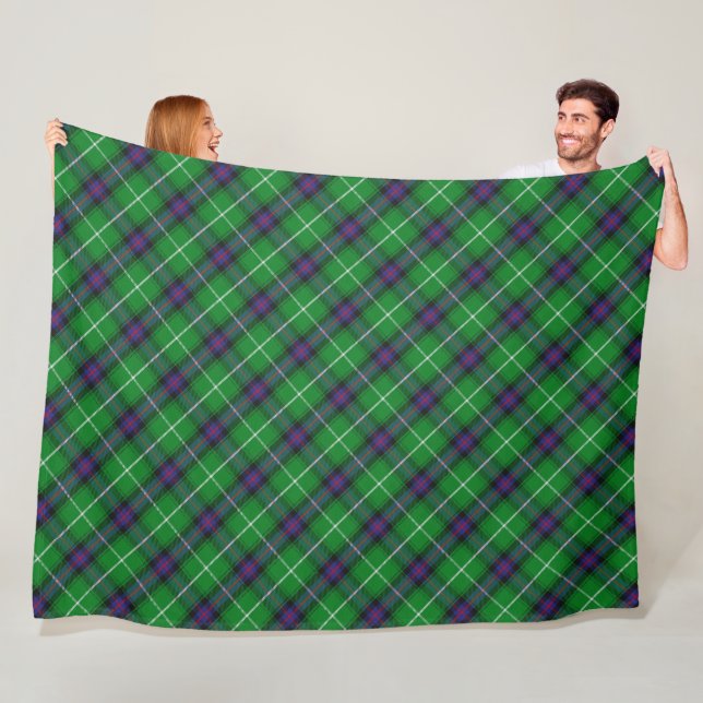 Cobertor De Velo Clan MacDonald Tartan (In Situ)