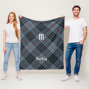 Cobertor De Velo Clan MacKay Blue Tartan