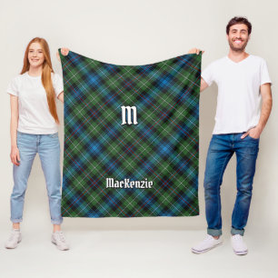 Cobertor De Velo Clan MacKenzie Tartan Fleece Blanket