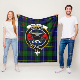Cobertor De Velo Clan MacLeod Da Xadrez Modern Tartan Da Harris