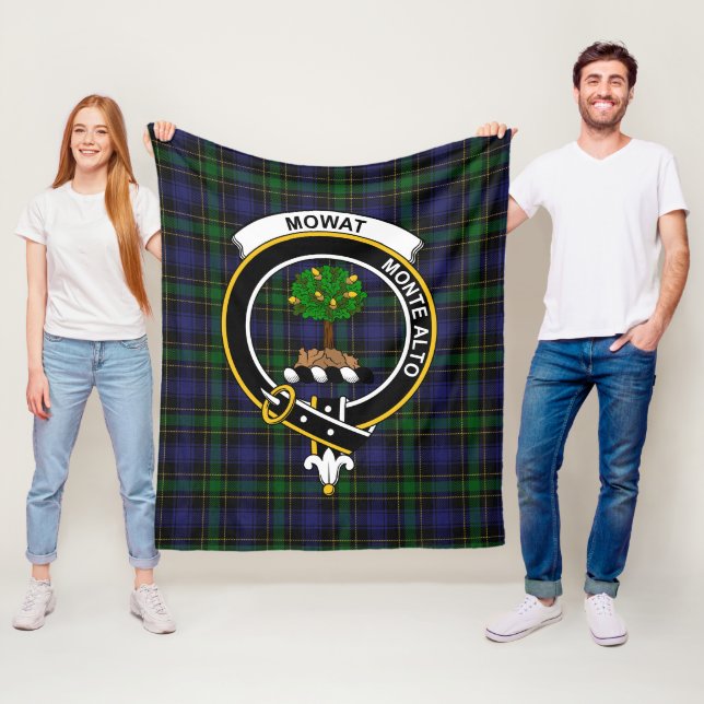 Cobertor De Velo Clan Mowat Tartan Xadrez (In Situ)