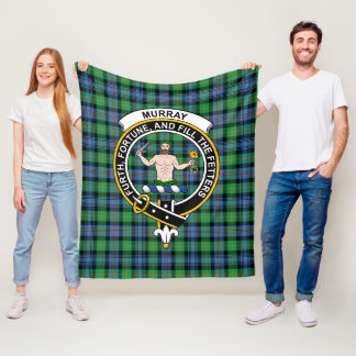 Cobertor De Velo Clan Murray da Xadrez do Antigo Tartan Atholl