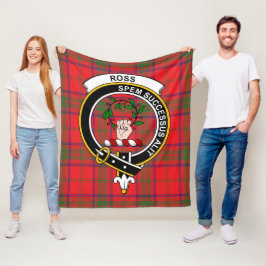 Cobertor De Velo Clan Ross Modern Tartan Xadrez