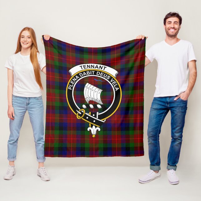 Cobertor De Velo Clan Tennant Tartan Xadrez (In Situ)