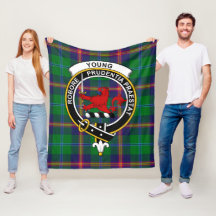 Clan Young Modern Tartan Xadrez