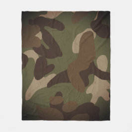 Cobertor De Velo Classic Military Camouflage Pattern