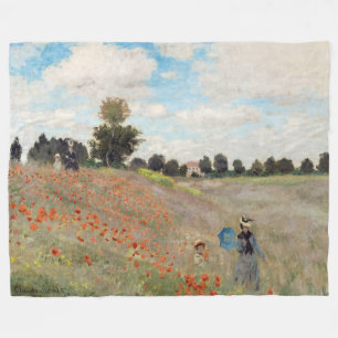 Cobertor De Velo Claude Monet - Campo de Papoulas