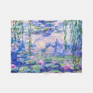 Cobertor De Velo Claude Monet - Lírios/Ninfas 1919