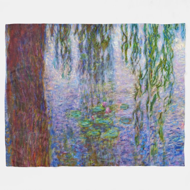 Cobertor De Velo Claude Monet - Nenúfares (Frente (Horizontal))