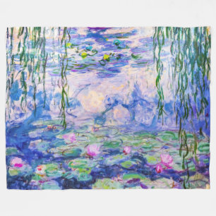 Cobertor De Velo Claude Monet - Nenúfares / Nympheas 1919