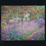 Cobertor De Velo Claude Monet - O Jardim do Artista em Giverny<br><div class="desc">Jardim do Artista em Giverny / Le Jardin de l'artiste a Giverny - Claude Monet,  1900</div>