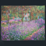 Cobertor De Velo Claude Monet - O Jardim do Artista em Giverny<br><div class="desc">Jardim do Artista em Giverny / Le Jardin de l'artiste a Giverny - Claude Monet,  1900</div>
