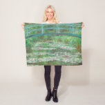 Cobertor De Velo Claude Monet, Ponte Japonesa. Impressionismo<br><div class="desc">O cobertor de velinha "Ponte Japonesa" Claude Monet.</div>