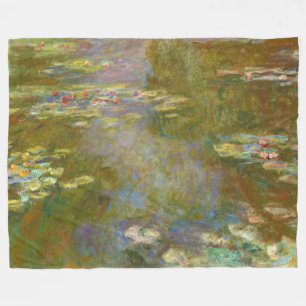 Cobertor De Velo Claude Monet - Water Lily Pond 1917
