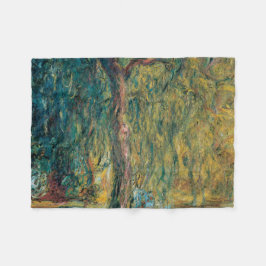 Cobertor De Velo Claude Monet's Weeping Willow