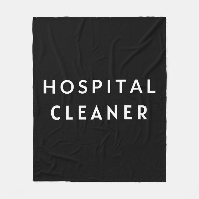 Cobertor De Velo Cleaner do hospital (Frente)