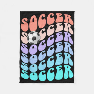 Cobertor De Velo Clic Futebol Apenas Menina Que Ama Jogo de Pontuaç