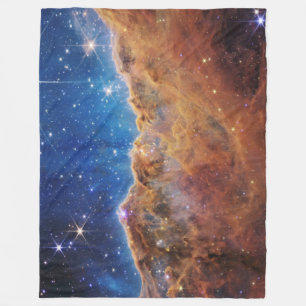 Cobertor De Velo Clipes Cósmicos Carina Nebula Space Telescope